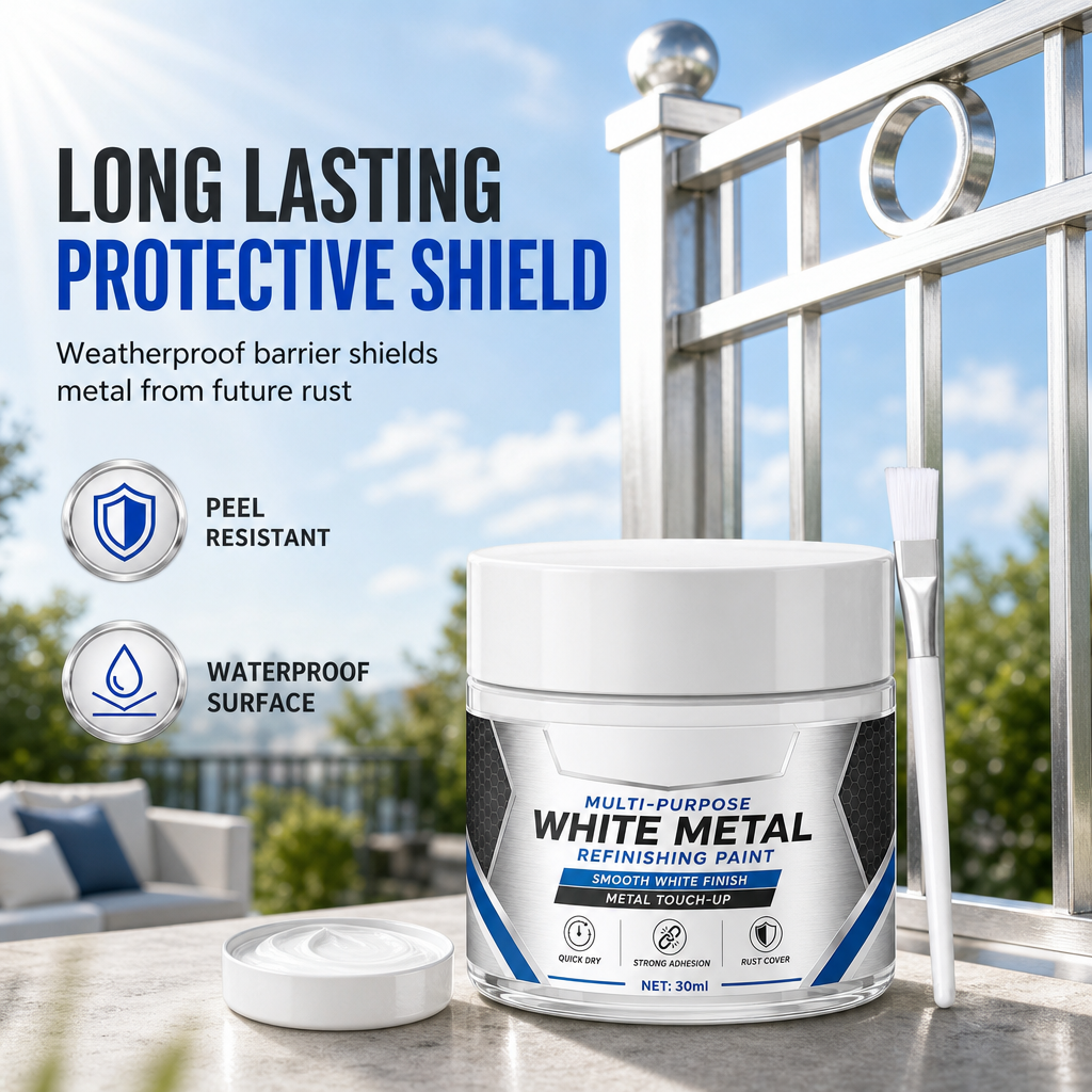 💥Multi-Purpose White Metal Touch-Up Paint
