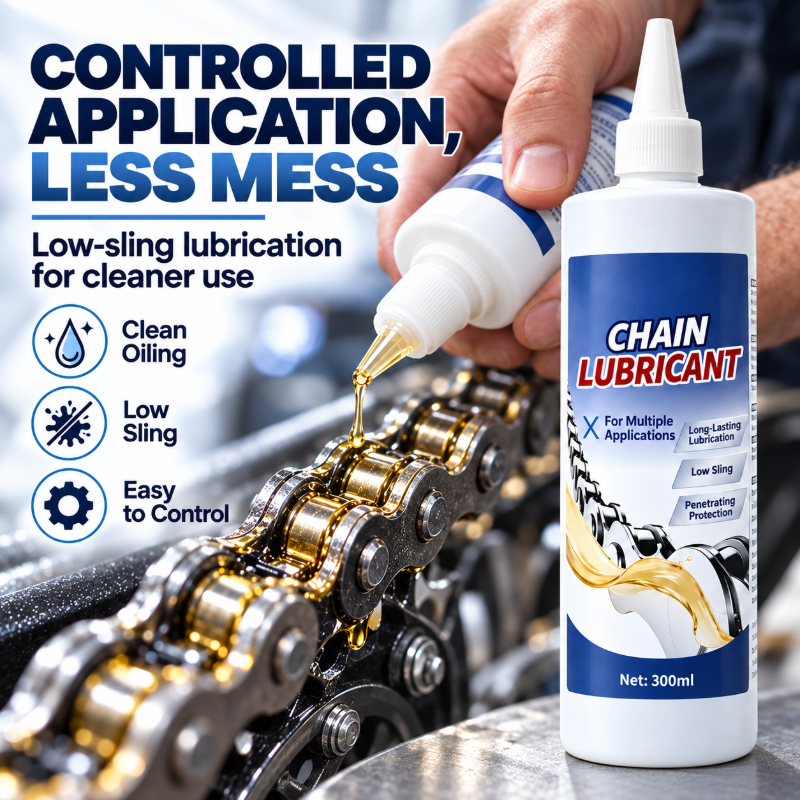 💥Multi-Purpose Chain Lubricant with Precision Pointed Nozzle